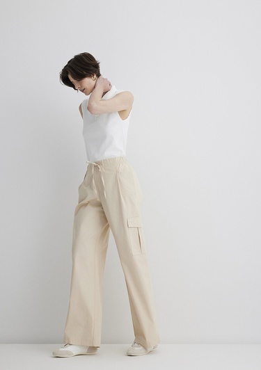  Mavi Ekru Pantolon 1011078-70003