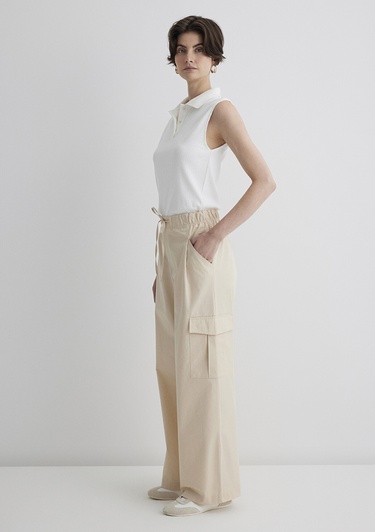  Mavi Ekru Pantolon 1011078-70003