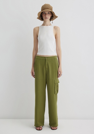  Mavi Yeşil Pantolon 1011079-71862