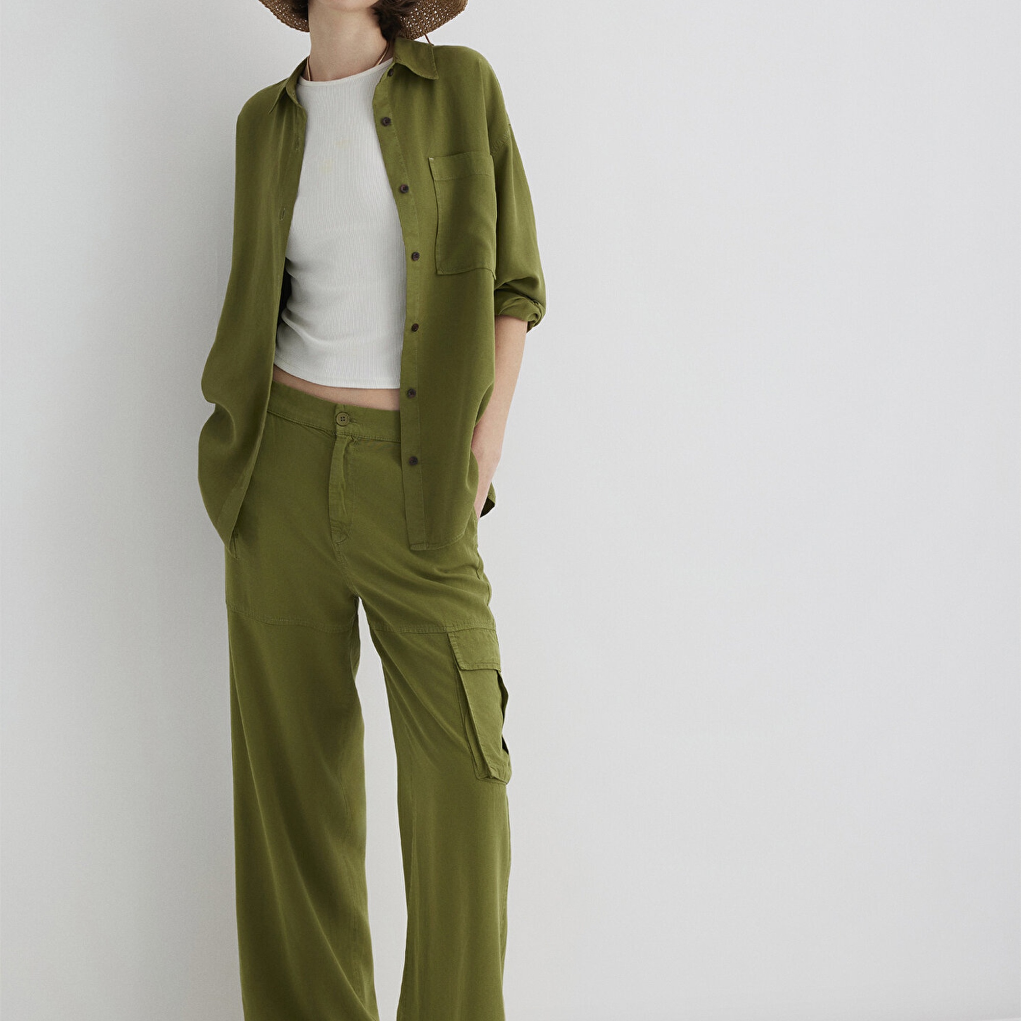 Mavi Yeşil Pantolon 1011079-71862