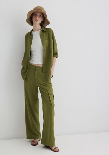  Mavi Yeşil Pantolon 1011079-71862