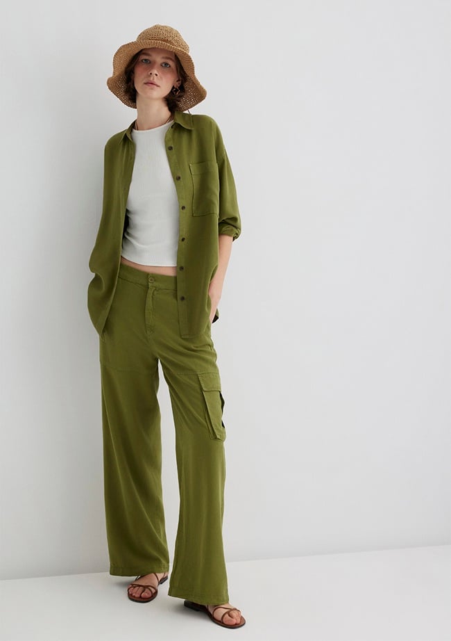  Mavi Yeşil Pantolon 1011079-71862