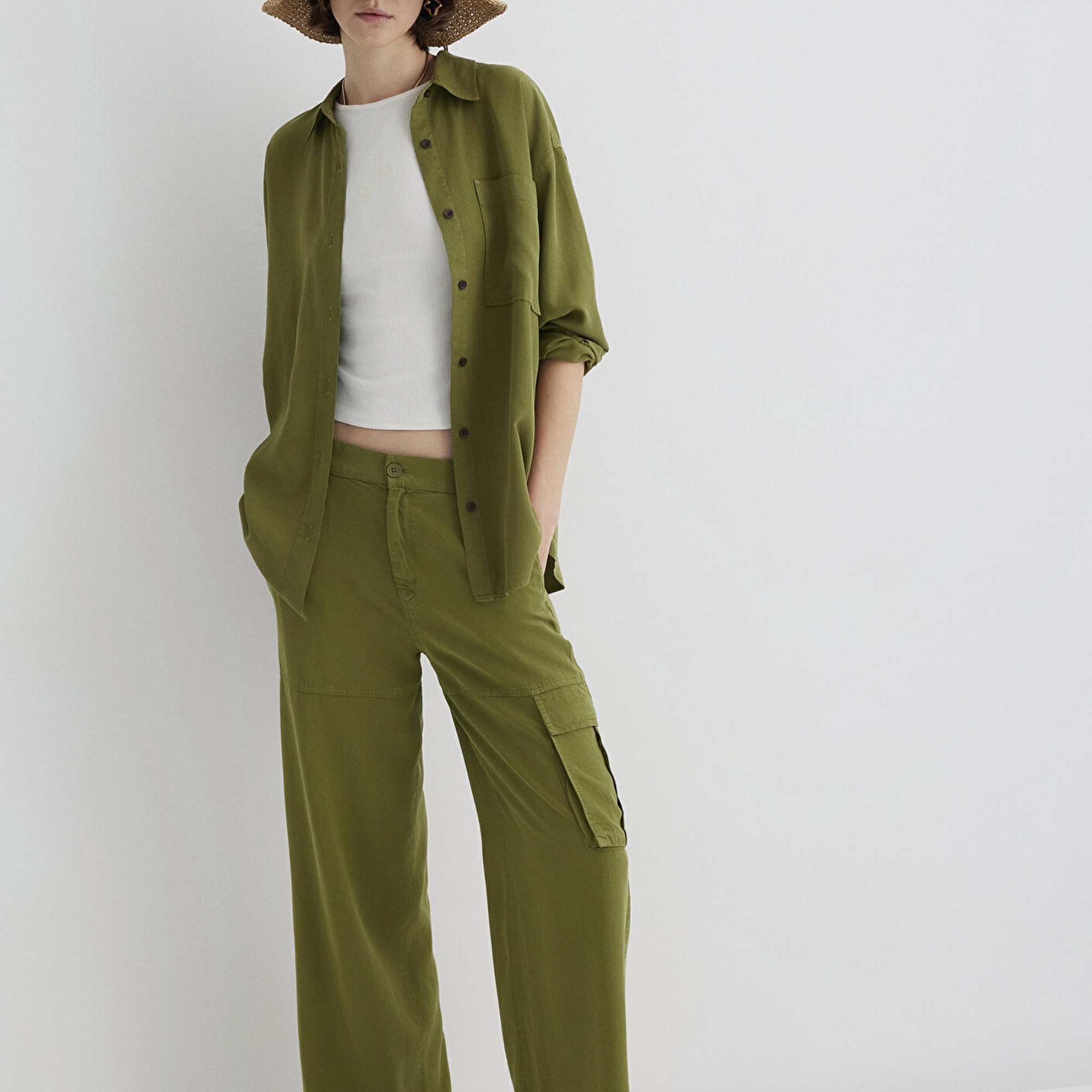 Mavi Yeşil Pantolon 1011079-71862