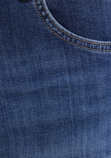  Mavi Vivia Cuffed Dark Flex Blue Jean Şort 1411217-89702