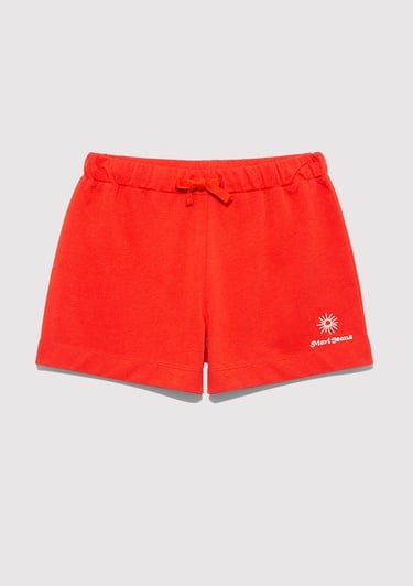  Mavi Mavi Jeans Baskılı Kırmızı Şort 7410007-84531