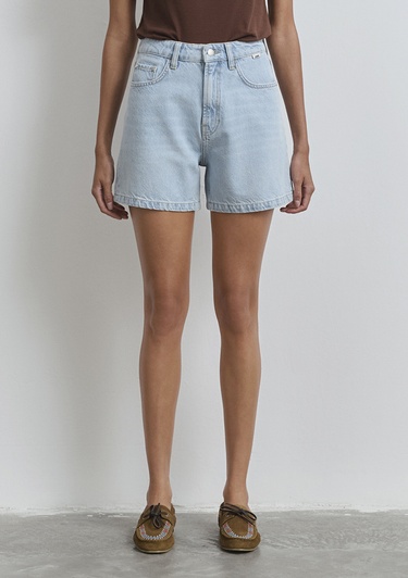  Mavi Verna Mavi Premium Buz Mavi Jean Şort 1410059-89754