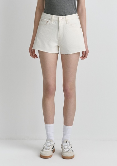  Mavi Rosie 90lar Beyaz Jean Şort 1447489739