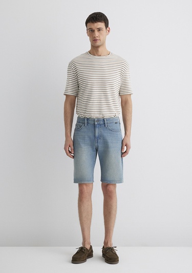  Mavi Brian 90lar Vintage Indigo Mavi Jean Şort 0418485360