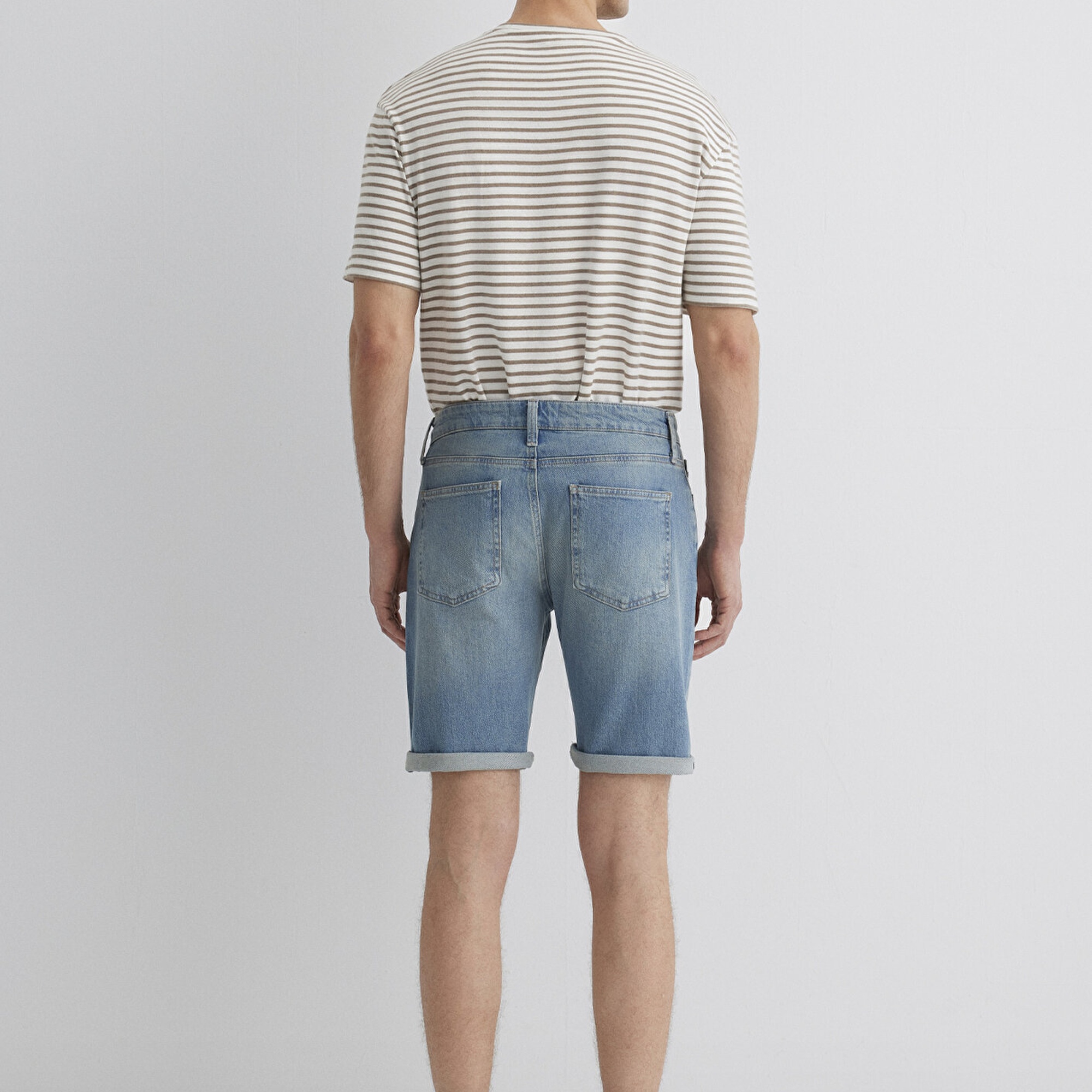 Mavi Brian 90lar Vintage Indigo Mavi Jean Şort 0418485360