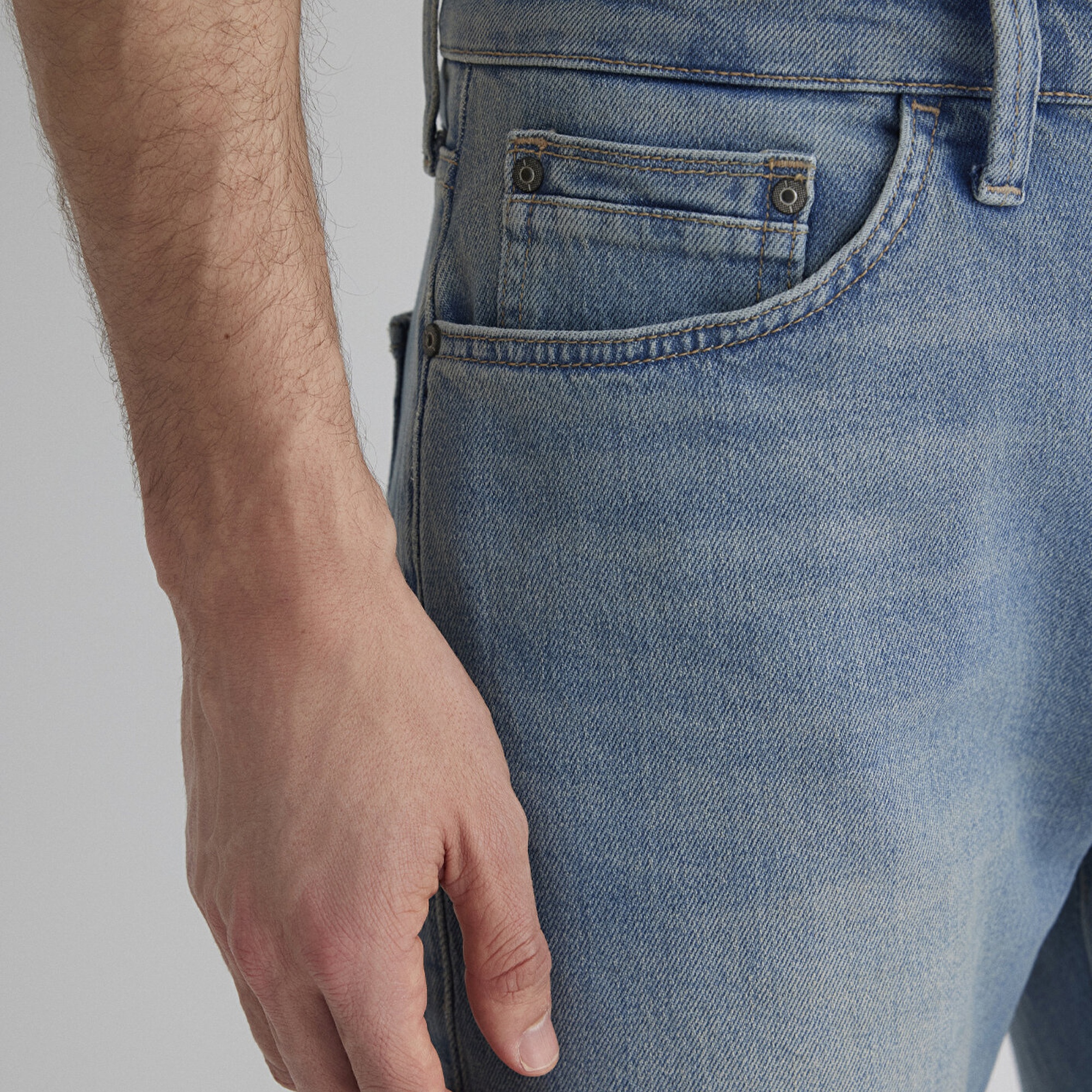 Mavi Brian 90lar Vintage Indigo Mavi Jean Şort 0418485360