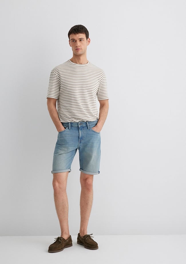  Mavi Brian 90lar Vintage Indigo Mavi Jean Şort 0418485360