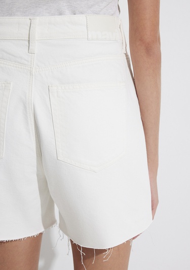  Mavi Millie 90lar Beyaz Jean Şort 1458989753