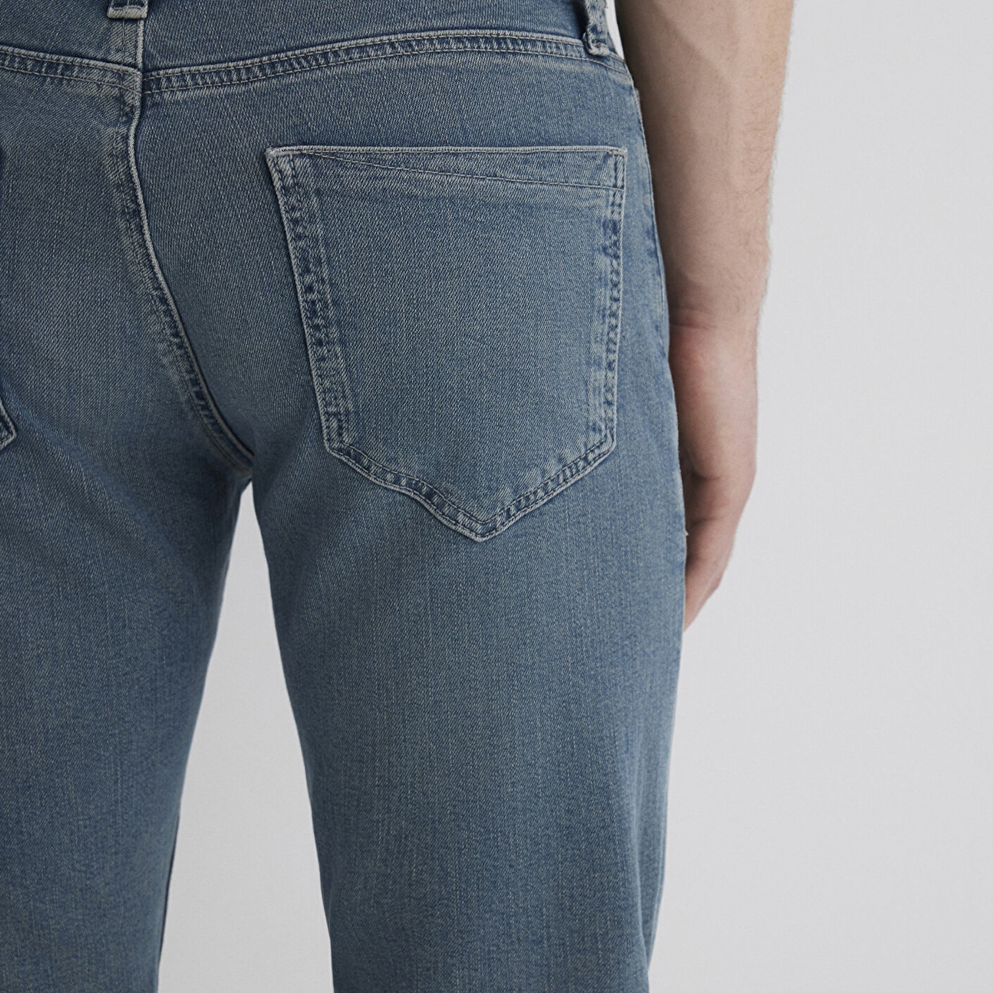 Mavi Nicholas Mavi Premium Vintage Puslu Indigo Jean Şort 0416089816