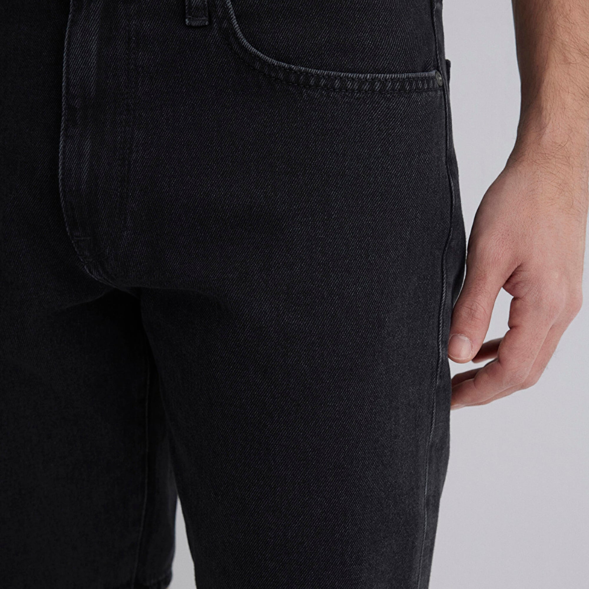 Mavi Lucas Street Koyu Gri Jean Şort 0412607-89928