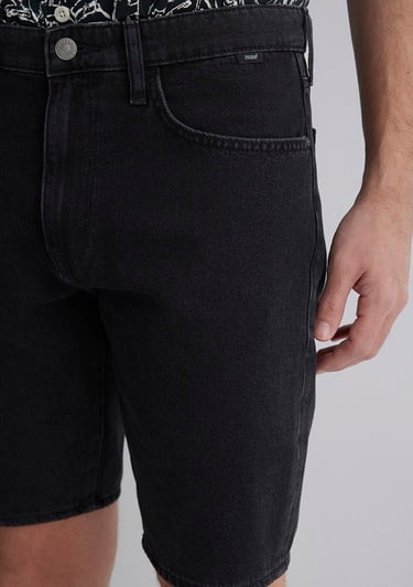  Mavi Lucas Street Koyu Gri Jean Şort 0412607-89928