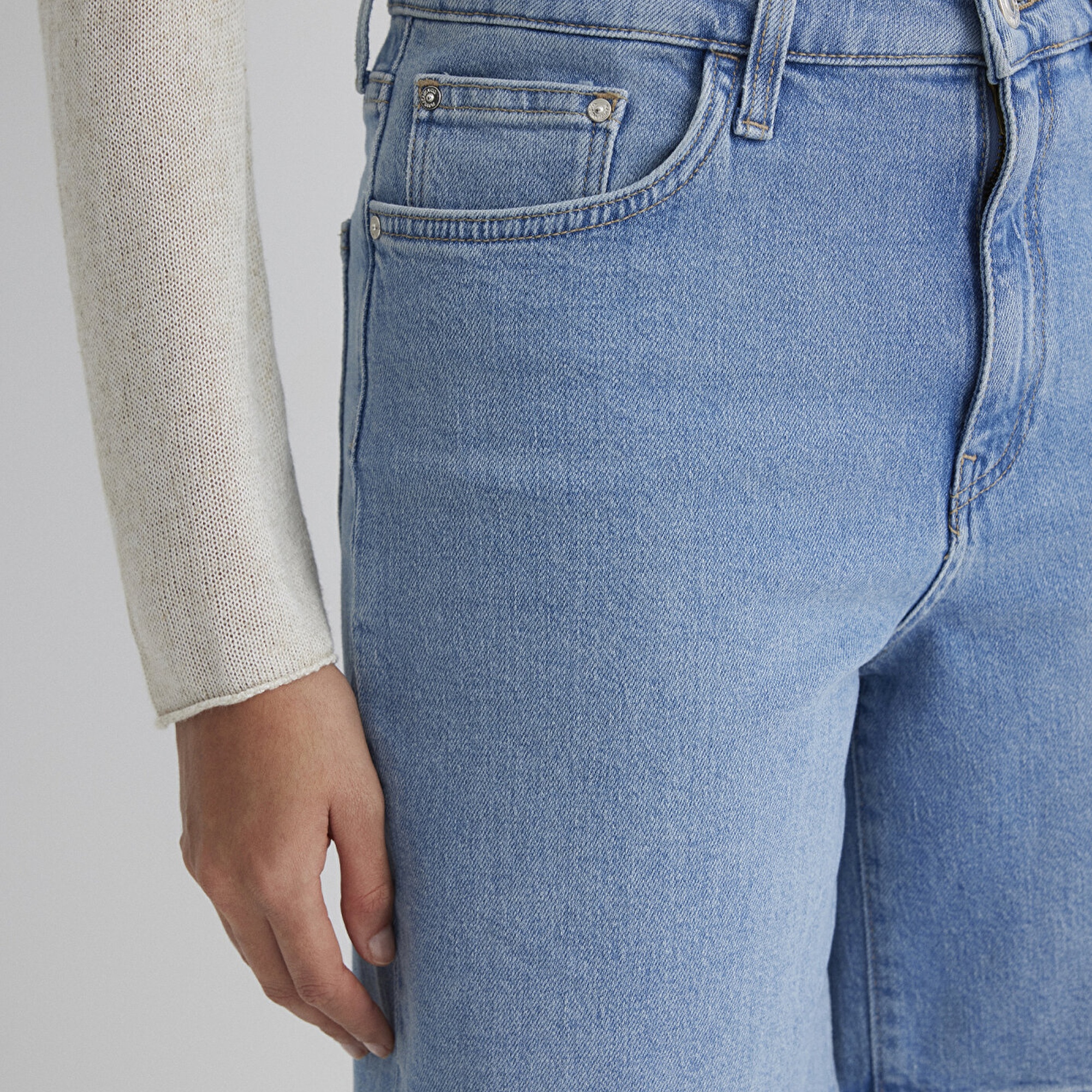 Mavi Eliana Casual Açık Mavi Jean Şort 1411221-89750