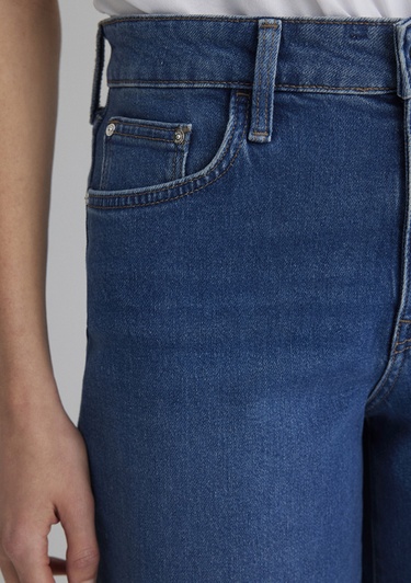  Mavi Eliana Casual Koyu Mavi  Jean Şort 1411221-89749