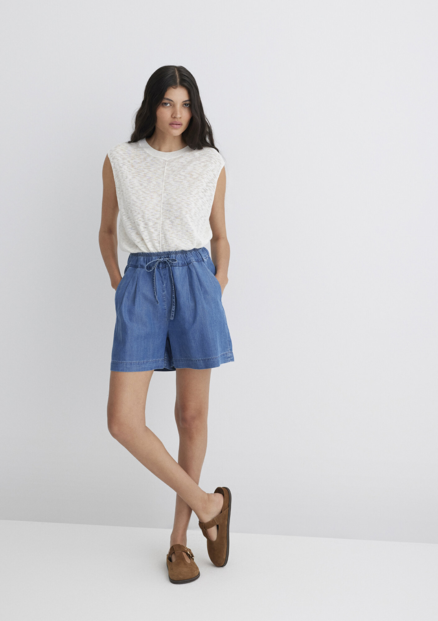  Mavi Penny Gold Klasik Indigo Mavisi Jean Şort 1410075-90104