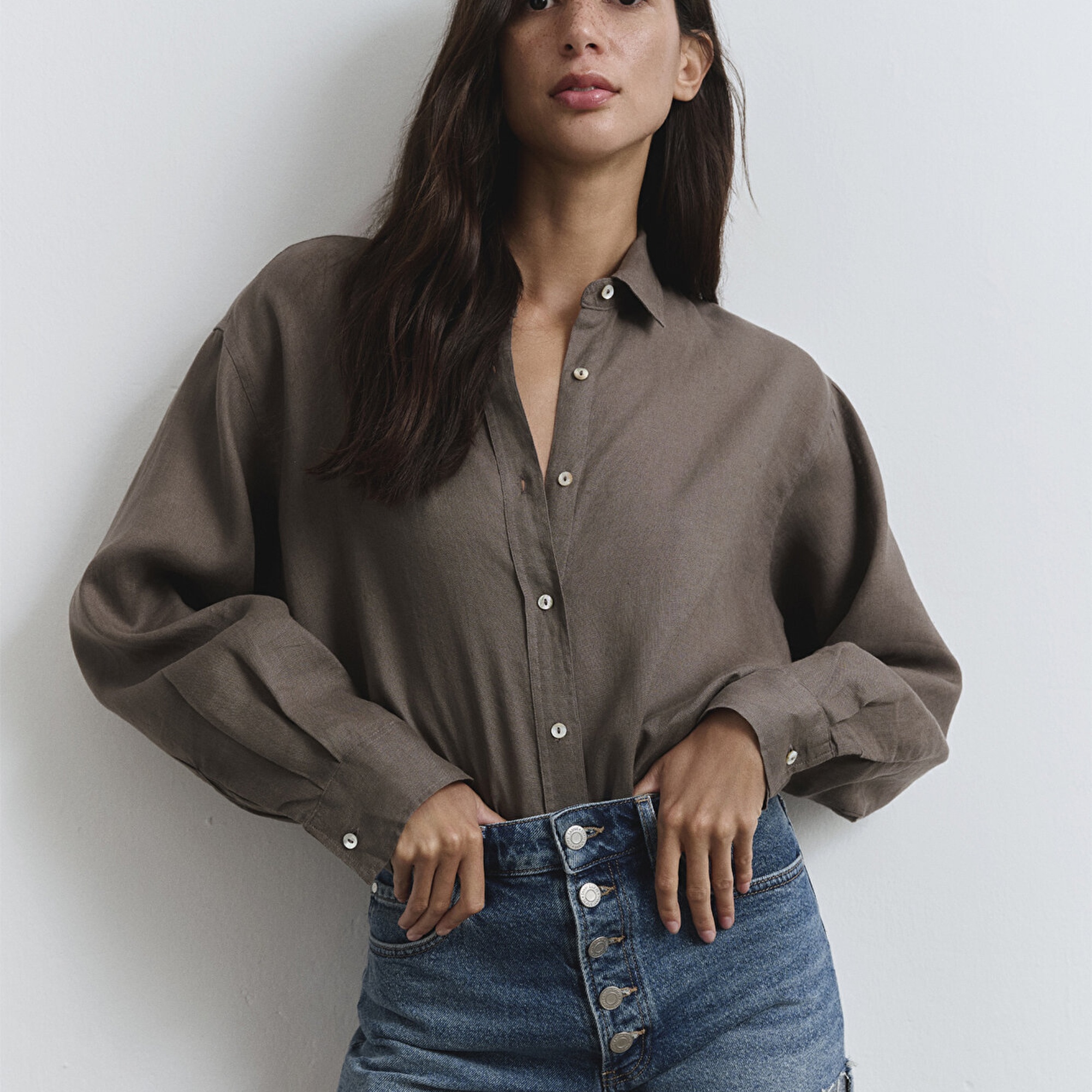 Mavi Fiora 90lar Puslu Indigo Mavisi Jean Şort 1411222-89780