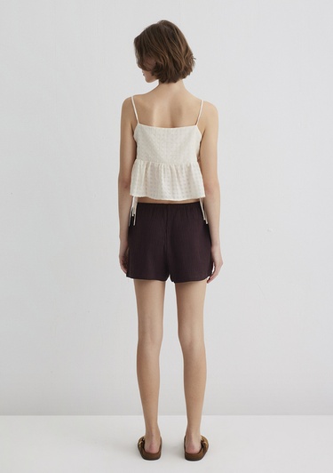  Mavi Kahverengi Şort 1410237-70244