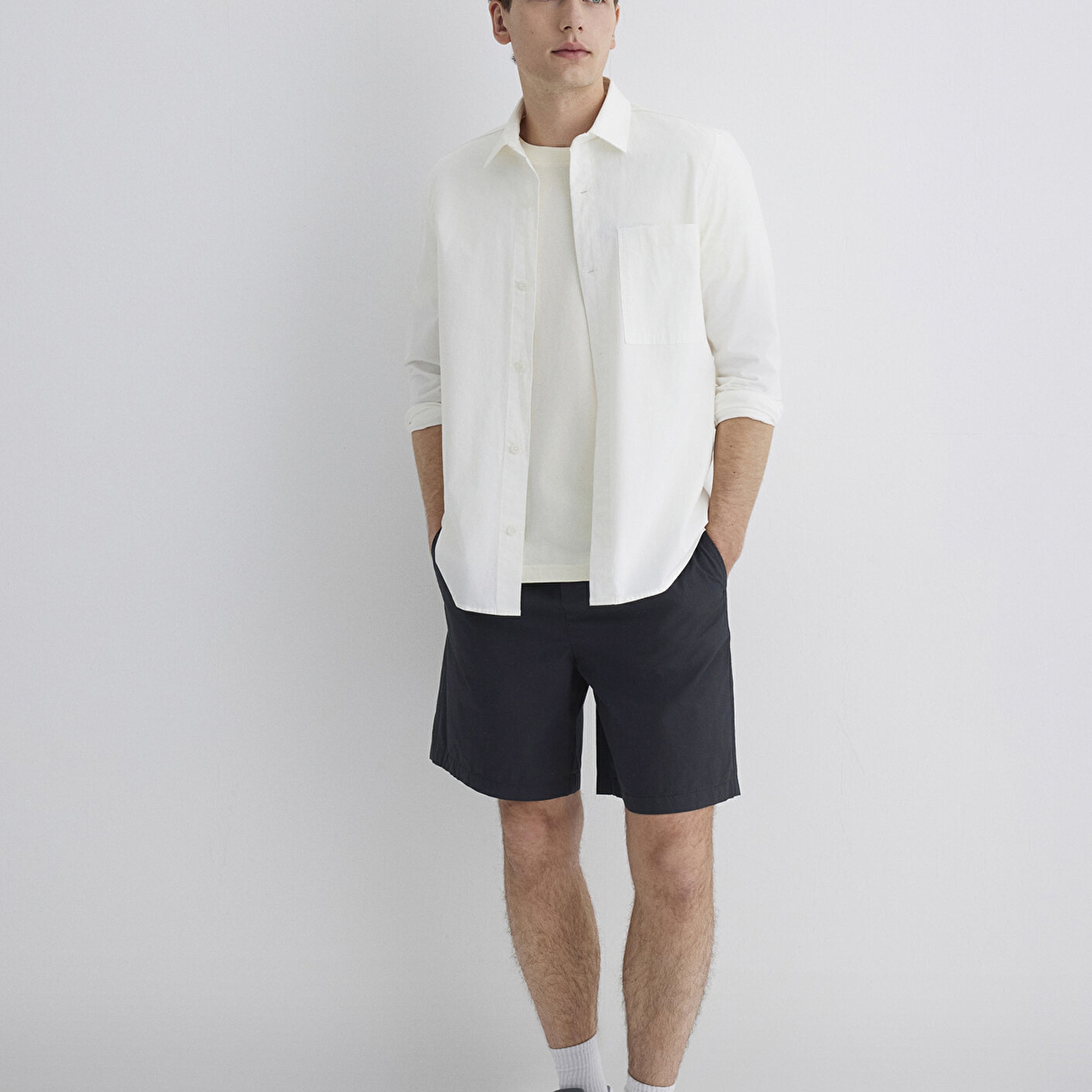 Mavi Siyah Şort 0410266-900