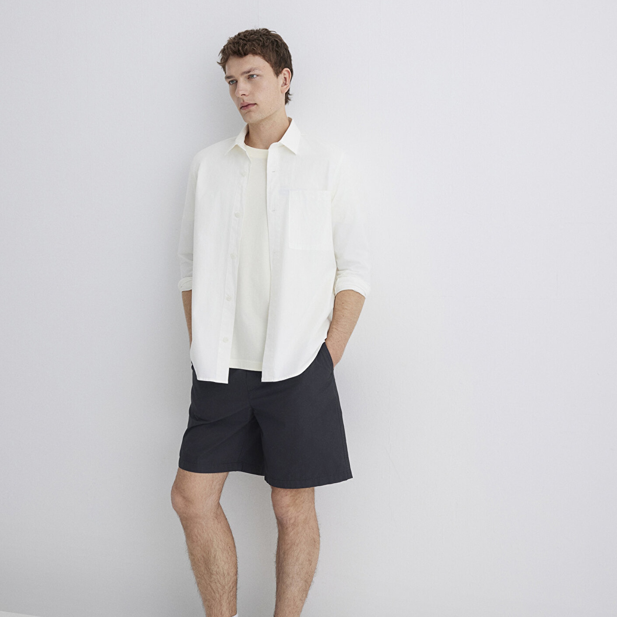 Mavi Siyah Şort 0410266-900