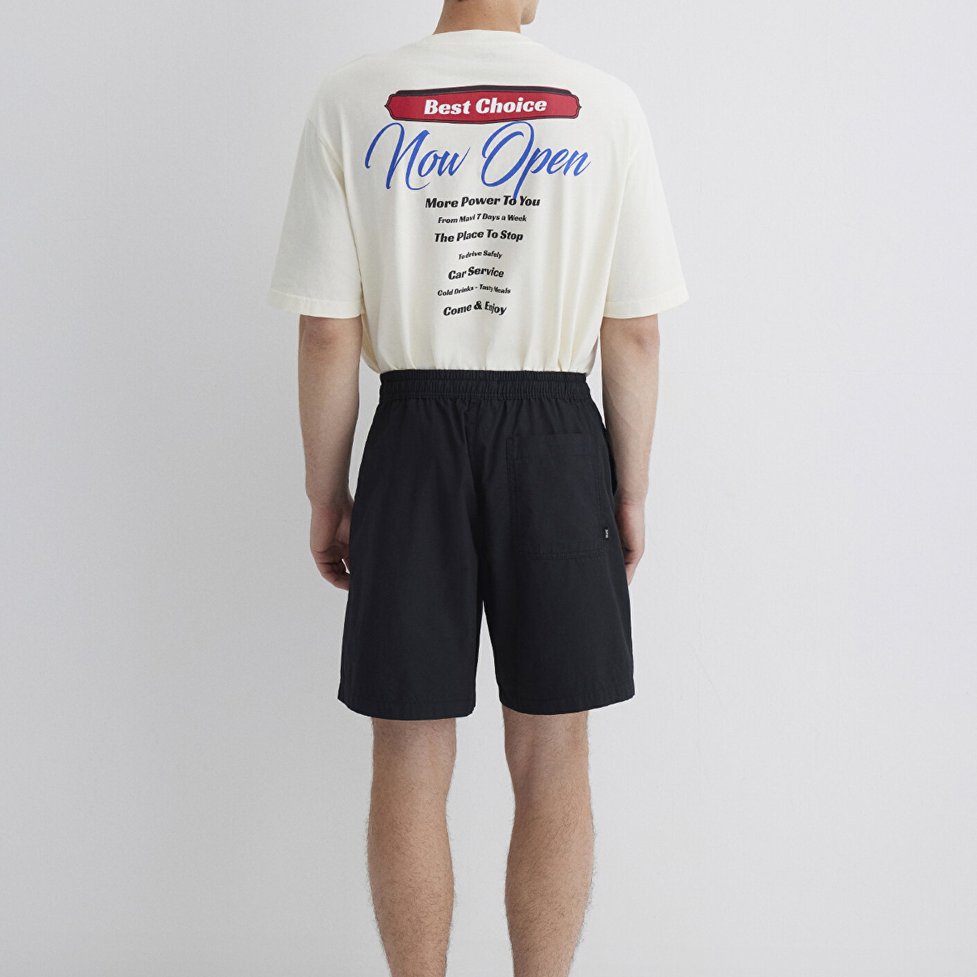 Mavi Siyah Şort 0410266-900