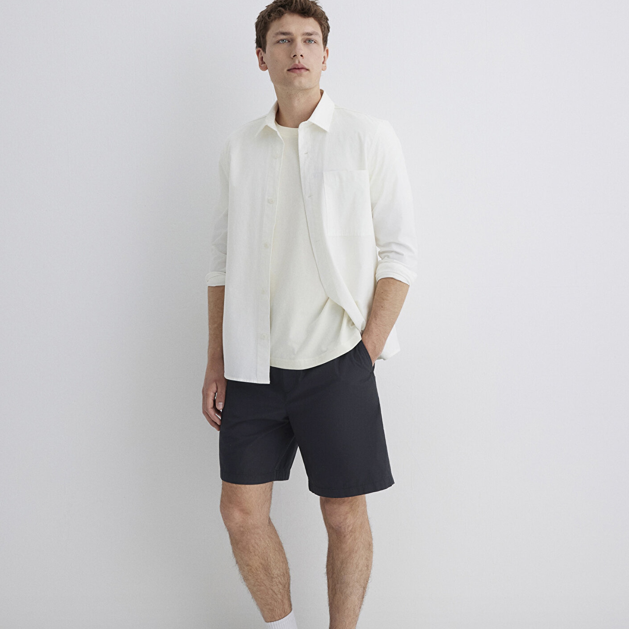 Mavi Siyah Şort 0410266-900