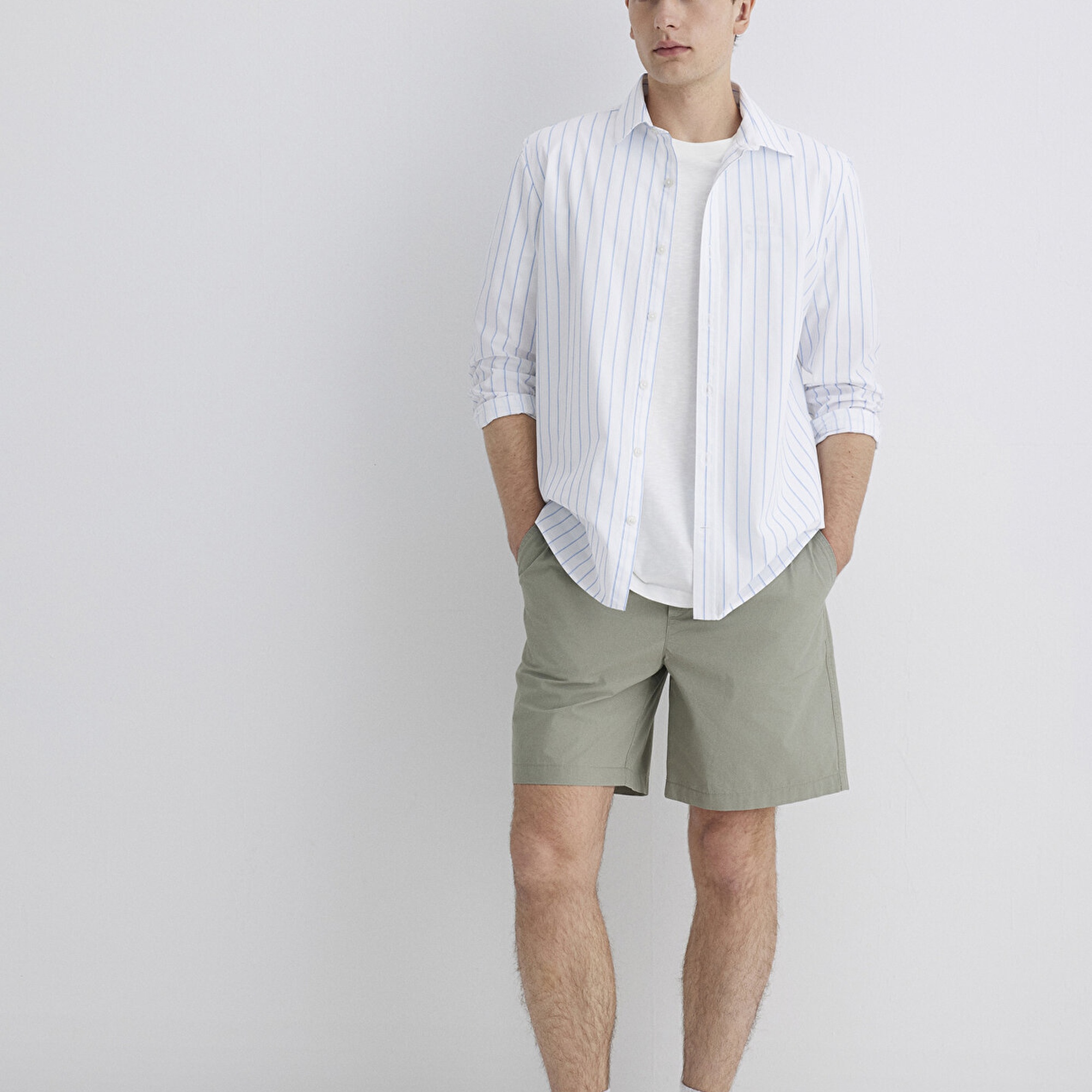 Mavi Yeşil Şort 0410266-71484