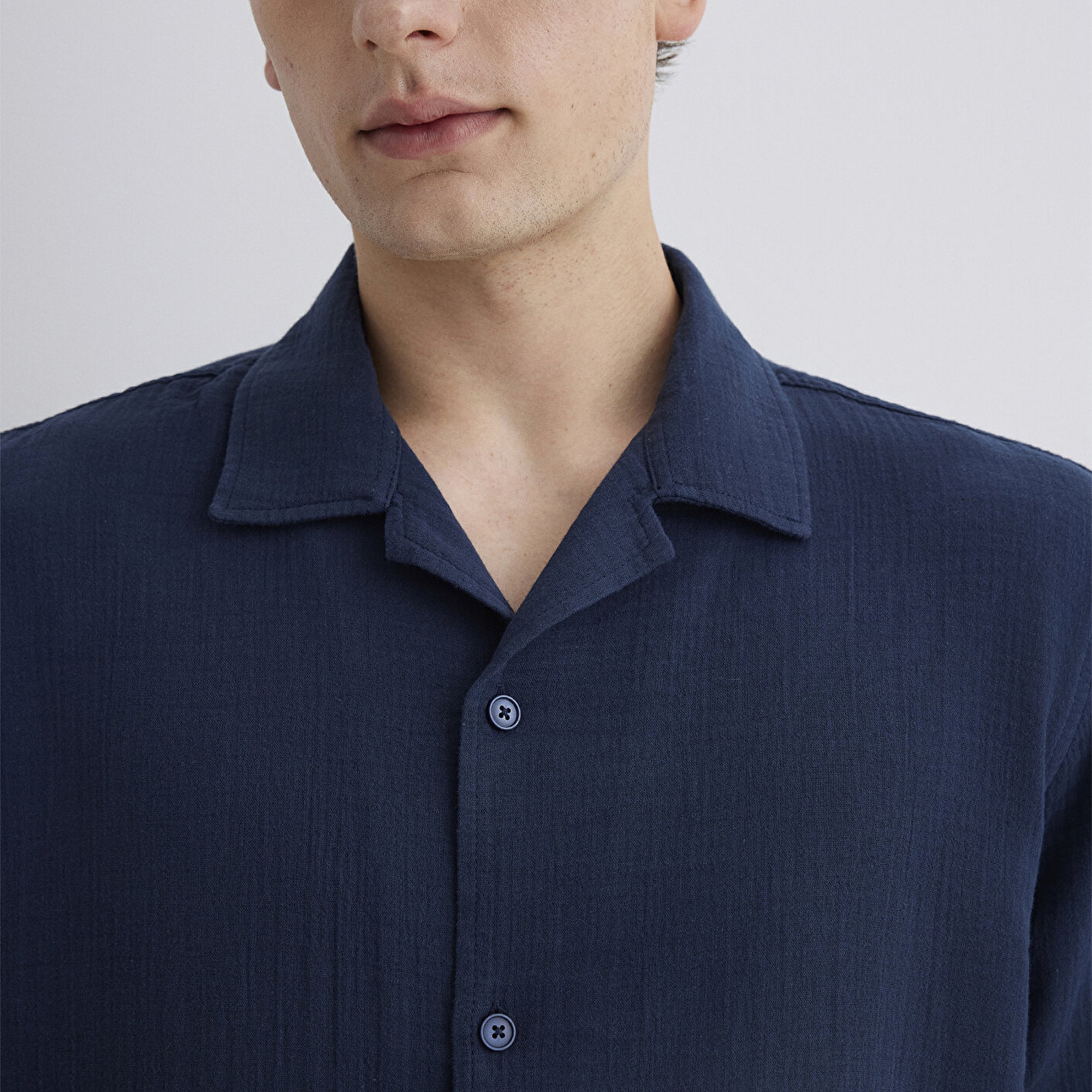 Mavi Lacivert Gömlek Regular Fit / Normal Kesim 0211532-82183