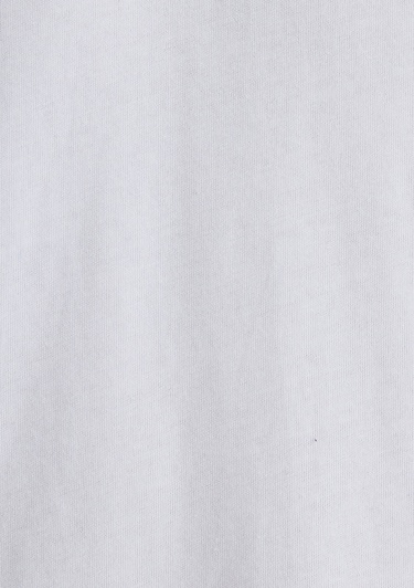  Mavi Sırt Baskılı Beyaz Tişört Loose Fit / Bol Rahat Kesim 0612610-620