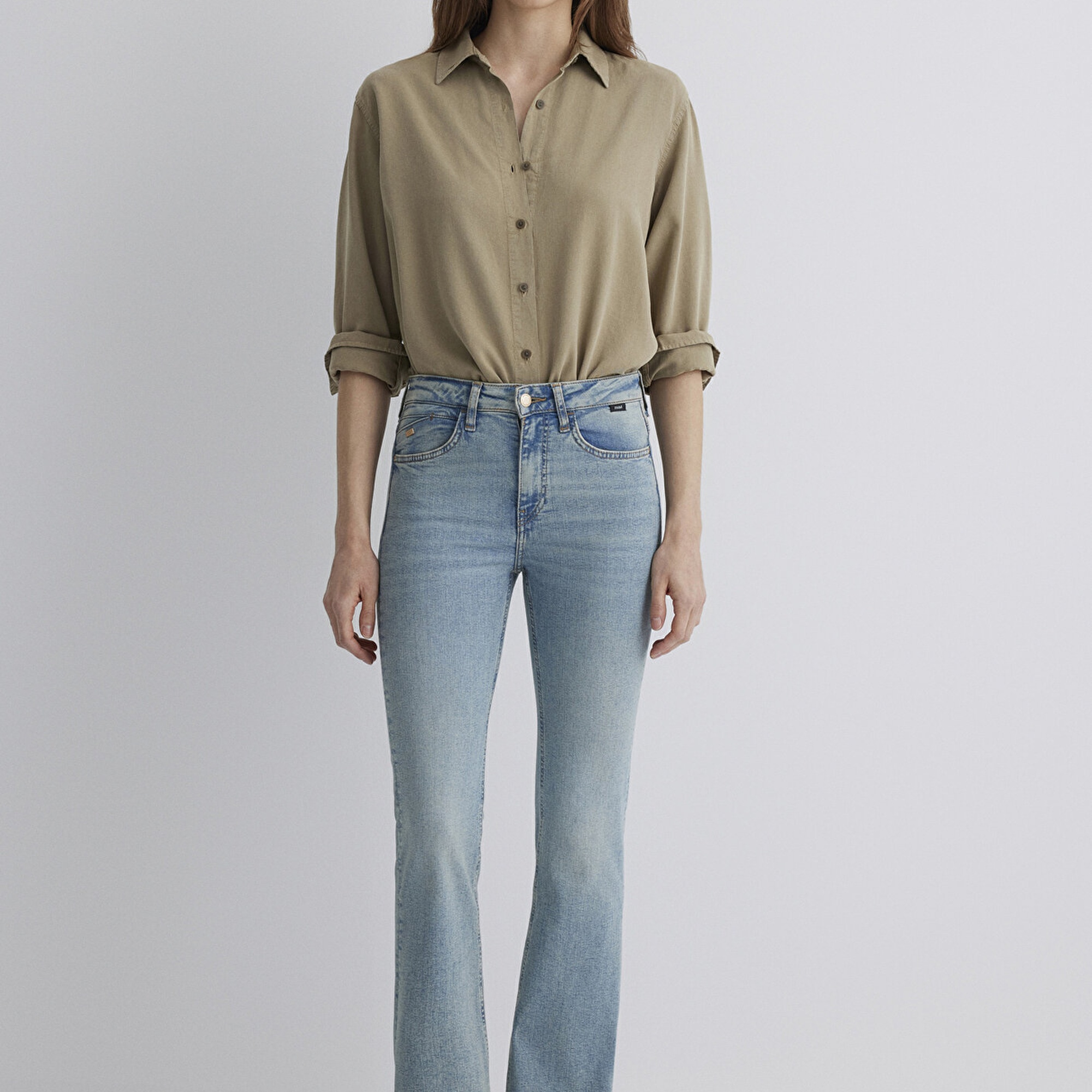 Mavi Maria Mavi Premium Puslu Açık Mavi Jean Pantolon 101225-89221