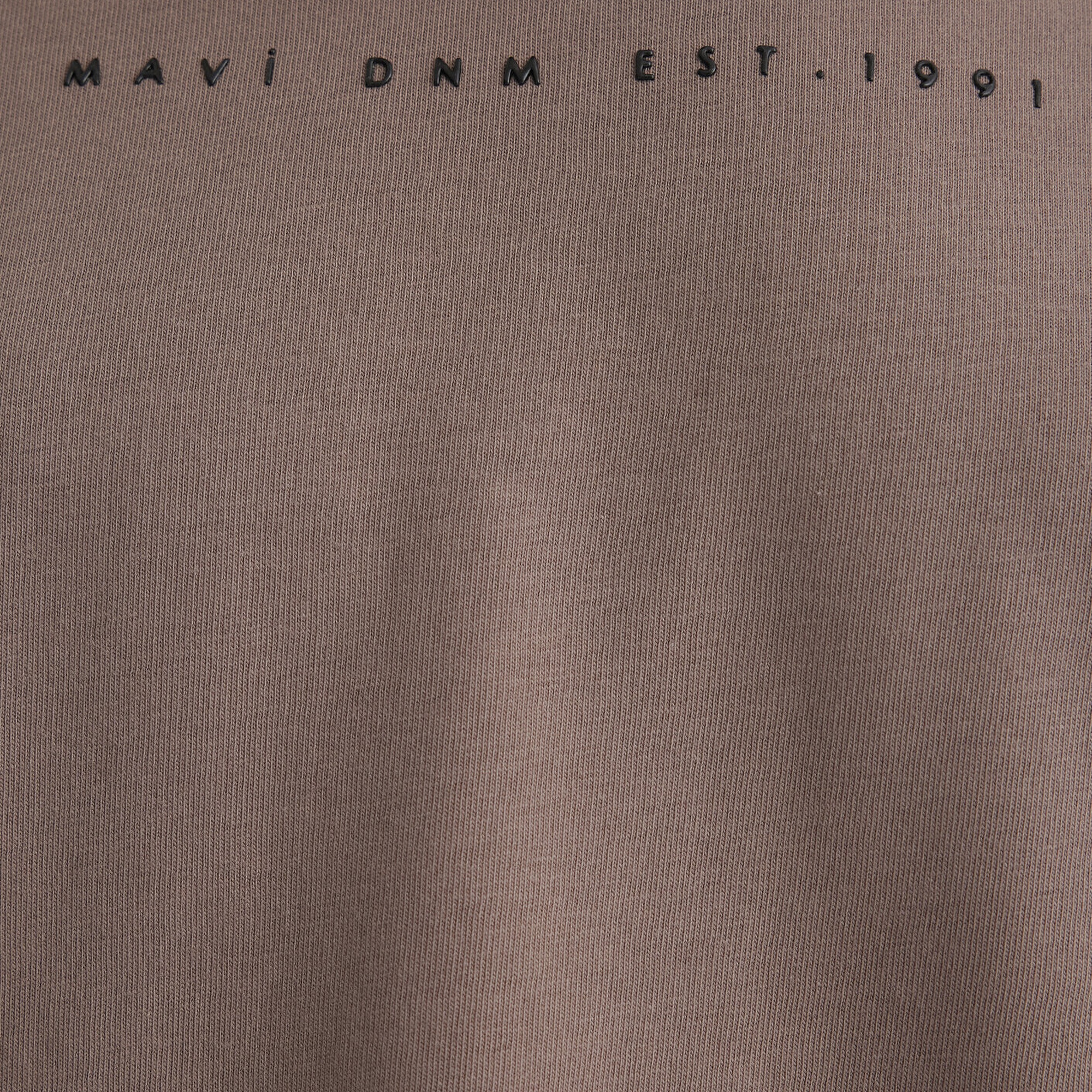 Mavi Mavi Baskılı Kahverengi Tişört Regular Fit / Normal Kesim 1613147-70383