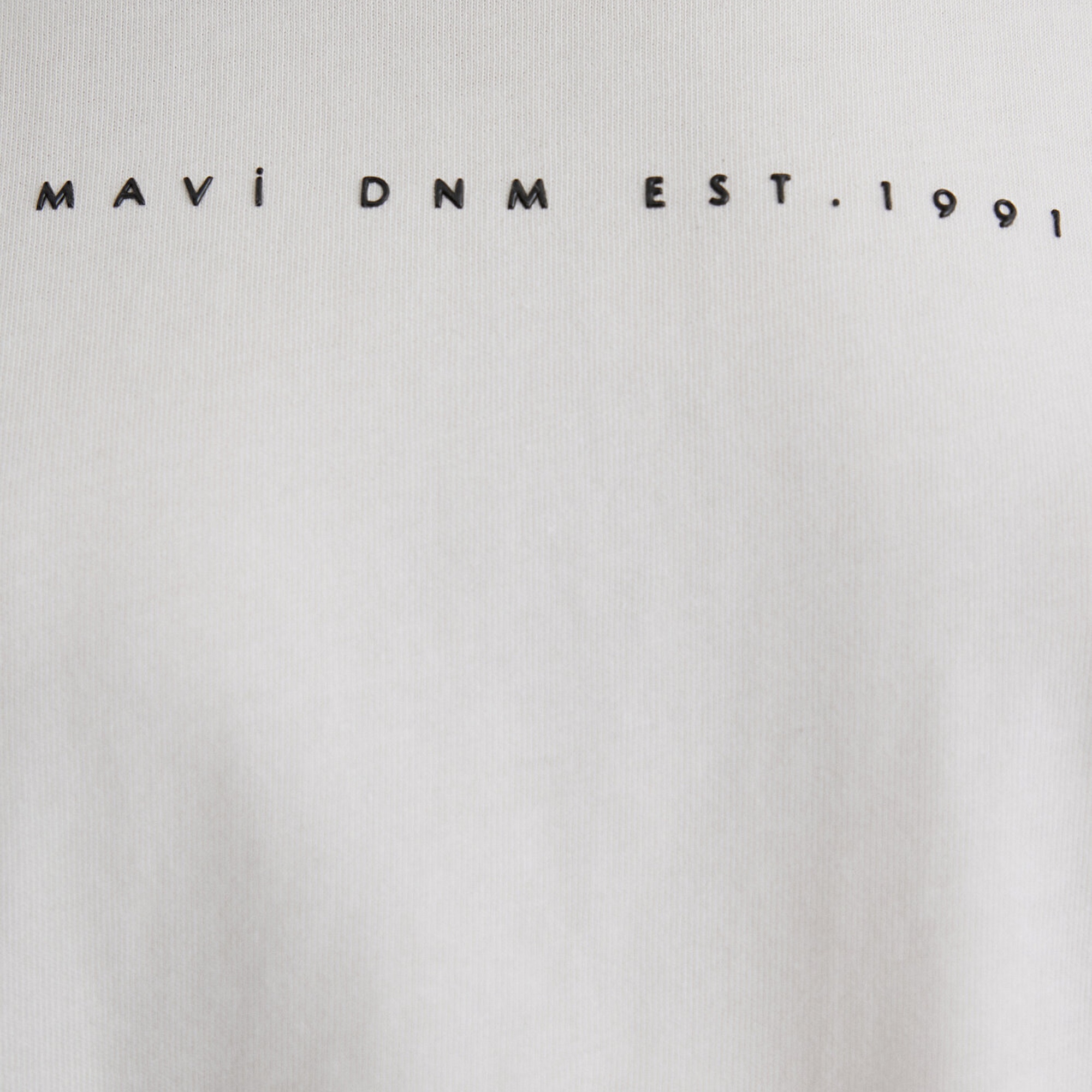 Mavi Mavi Baskılı Ekru Tişört Regular Fit / Normal Kesim 1613147-70057