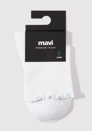  Mavi Ekru Soket Çorap 1913245-70053