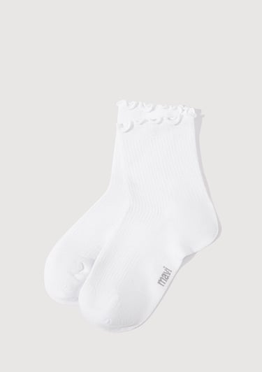  Mavi Ekru Soket Çorap 1913245-70053