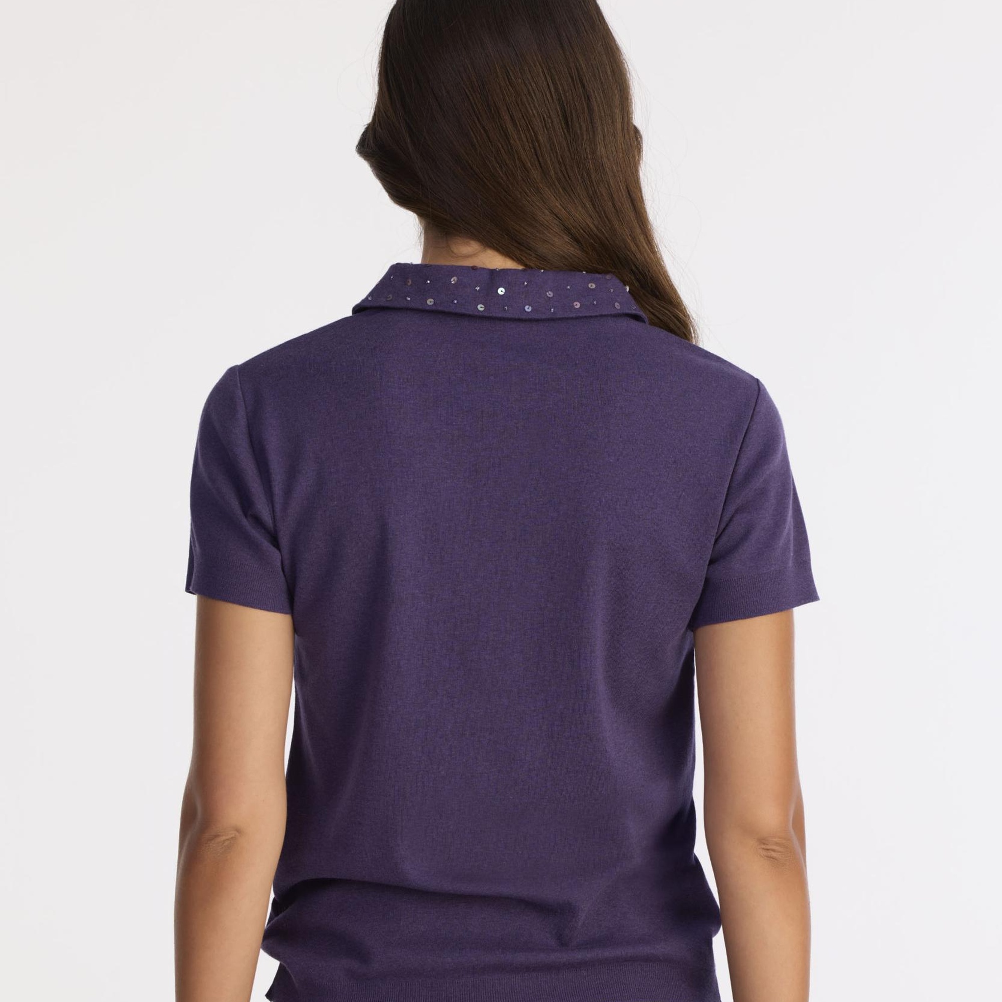 YARGICI Regular Polo Yaka Kısa Kol Kazak