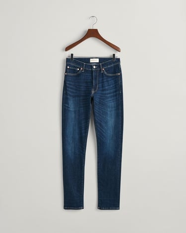  GANT Erkek Lacivert Extra Slim Fit Active Recover Jean