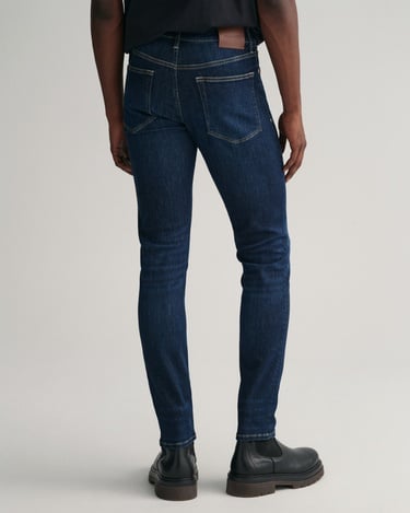  GANT Erkek Lacivert Extra Slim Fit Active Recover Jean
