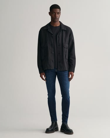  GANT Erkek Lacivert Extra Slim Fit Active Recover Jean
