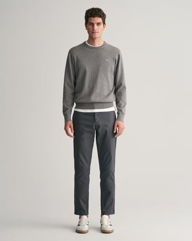  GANT Erkek Gri Slim Fit Chino Pantolon