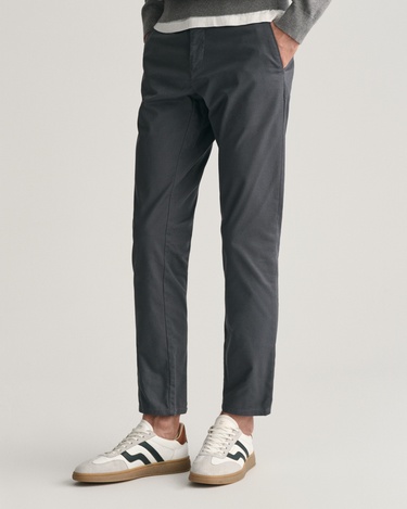  GANT Erkek Gri Slim Fit Chino Pantolon