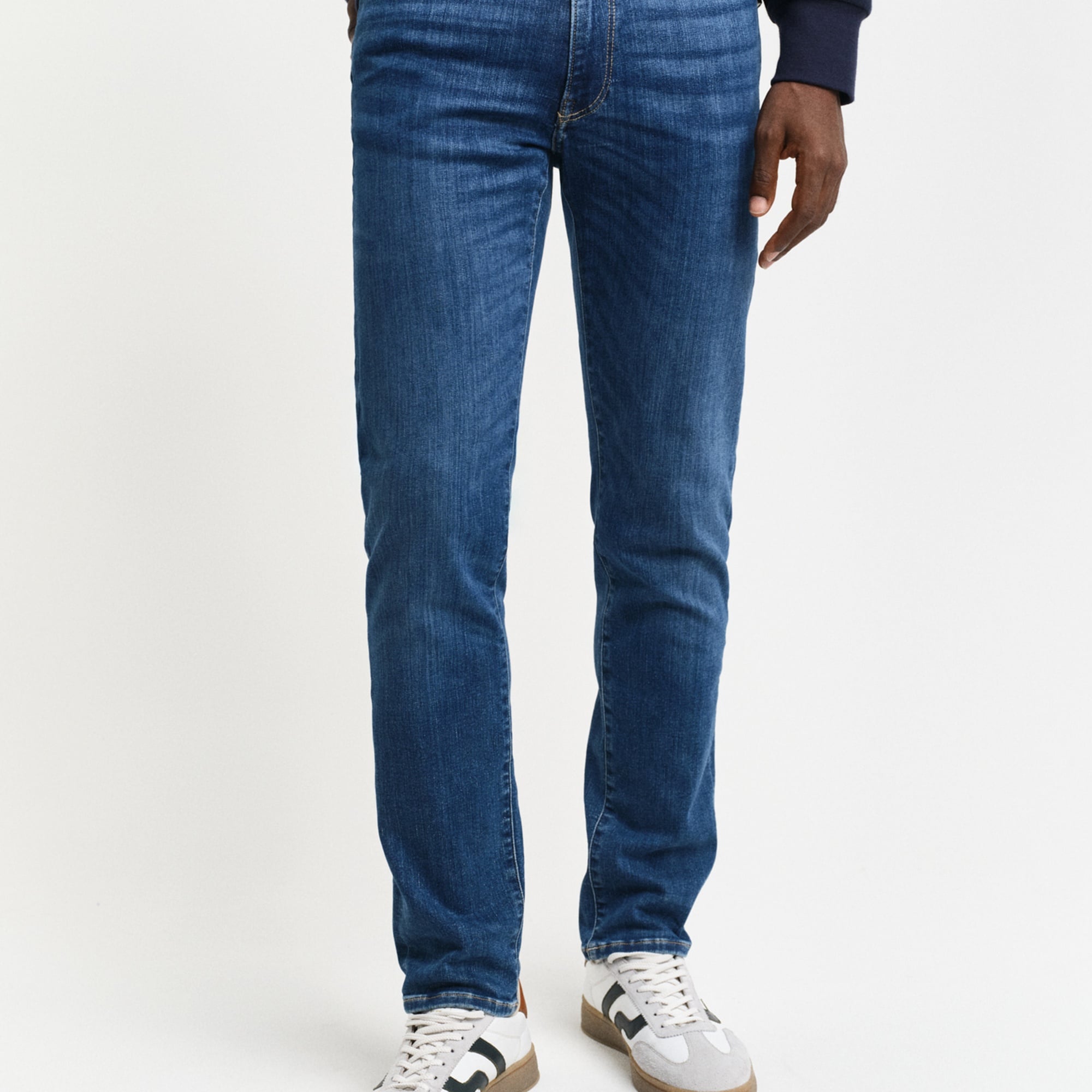 GANT Erkek Mavi Extra Slim Fit Active Recover Jean