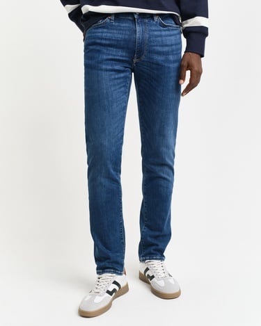  GANT Erkek Mavi Extra Slim Fit Active Recover Jean