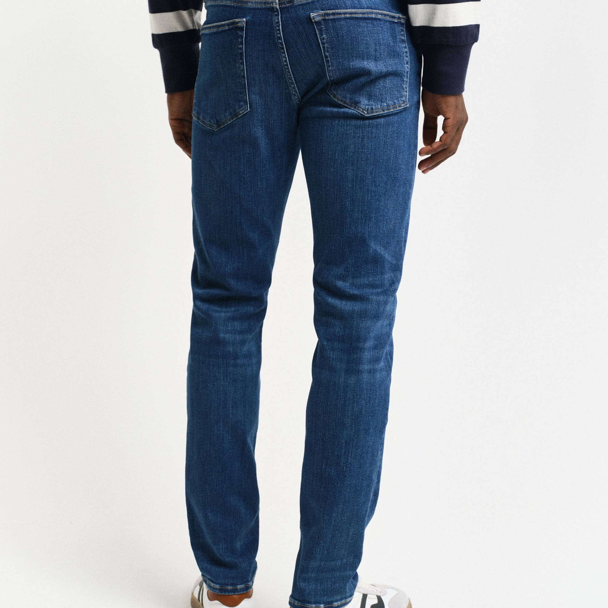 GANT Erkek Mavi Extra Slim Fit Active Recover Jean