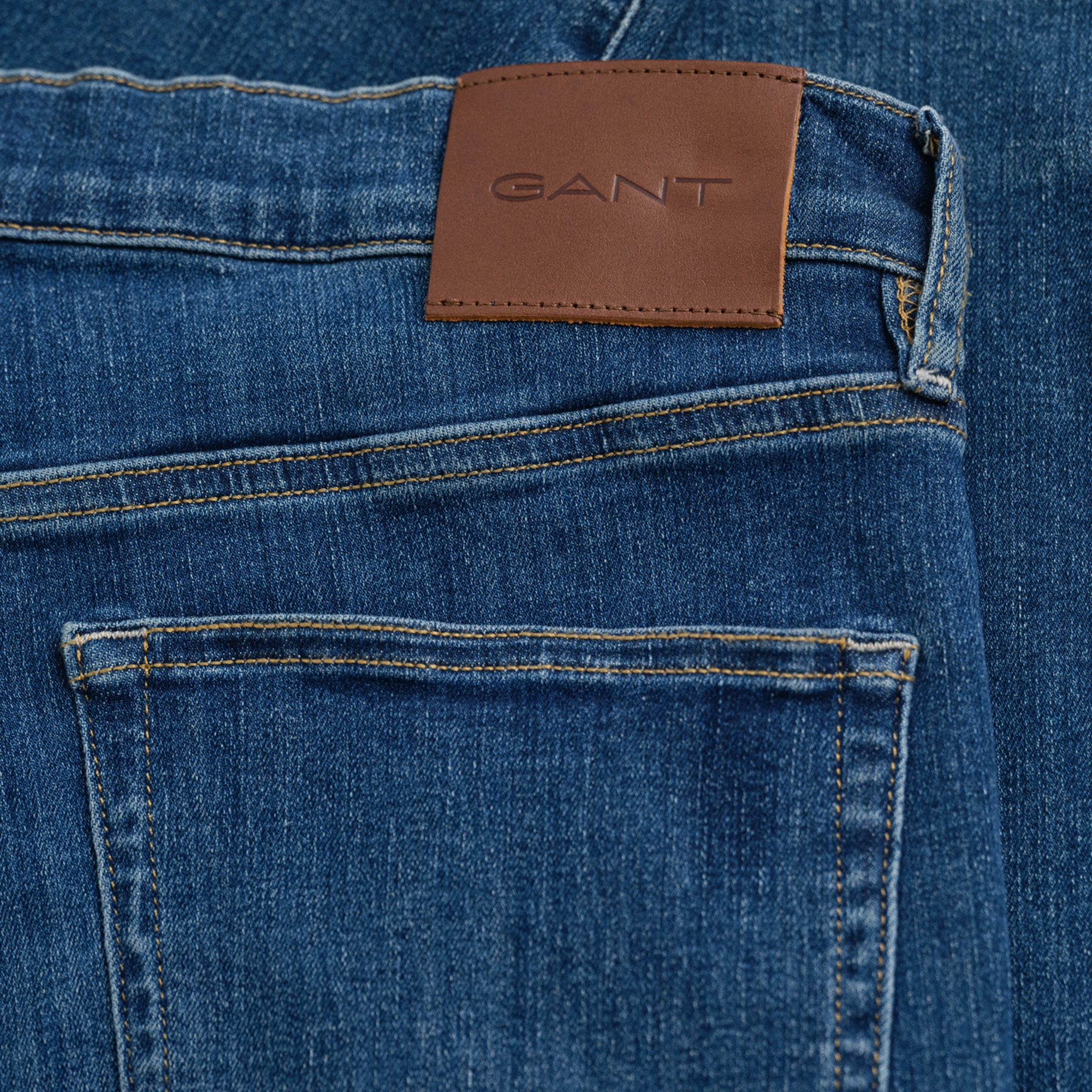 GANT Erkek Mavi Extra Slim Fit Active Recover Jean