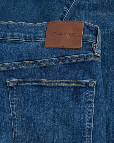  GANT Erkek Mavi Extra Slim Fit Active Recover Jean