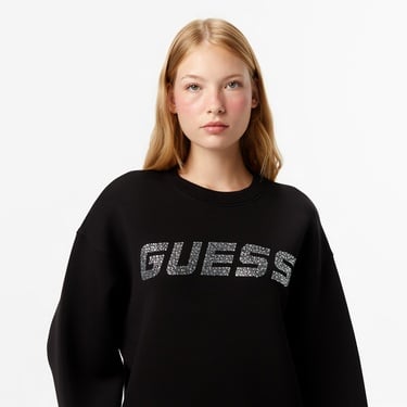  Guess Kadın Siyah Sweatshirt