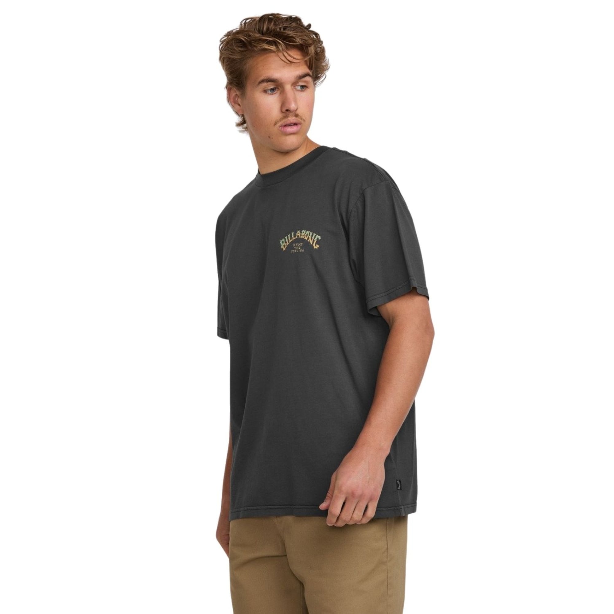 Billabong Hack Premium Ww Ss Erkek Siyah Tişört