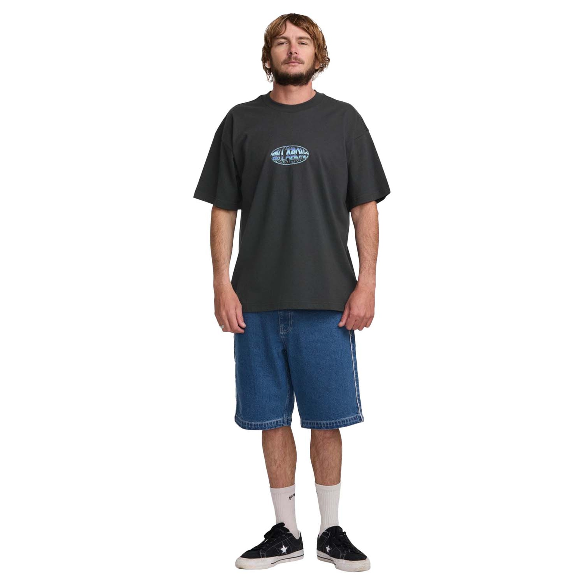 Billabong Identity Og Ss Erkek Siyah Tişört